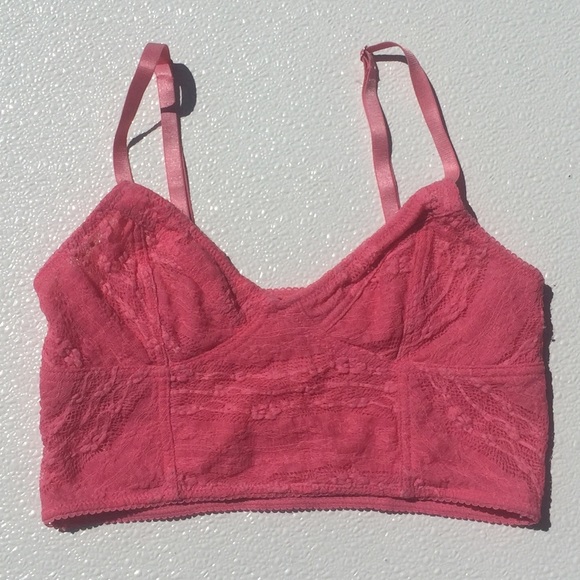 Free People Other - Intimately Free People Bralette Lace Pink XS